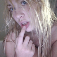 Van nature blond en geil
