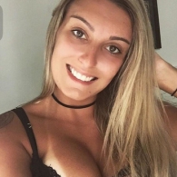 Van nature blond en geil