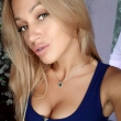 Van nature blond en geil