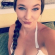 Brunette die heel veel zin heeft